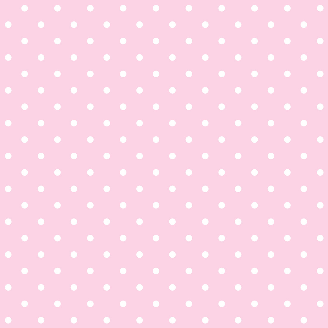 Tapeta růžová s drobnými bílými puntíky, tečky polka dot 2 cm - Dekoori obrázek 1