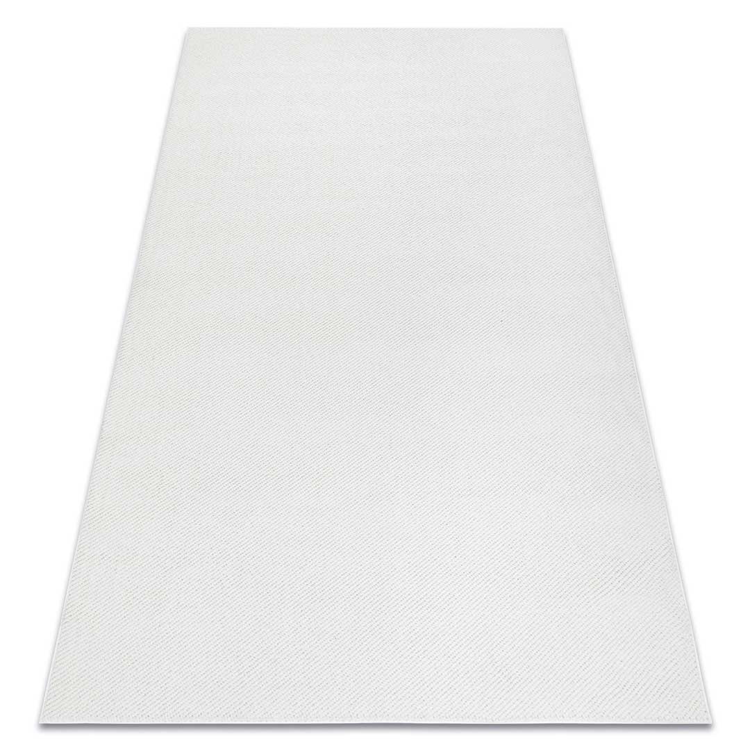 Smyčkový koberec v boho stylu, bílý/krémový/ecru, do ložnice a obýváku - CASABLANCA - Dywany Łuszczów obrázek 2