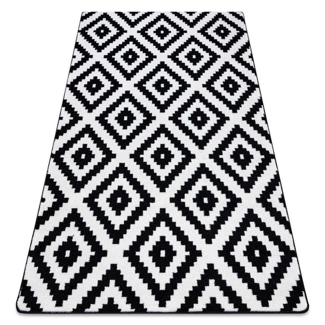 Moderní geometrický koberec s černými čtverci SKETCH designový - Dywany Łuszczów obrázek 3