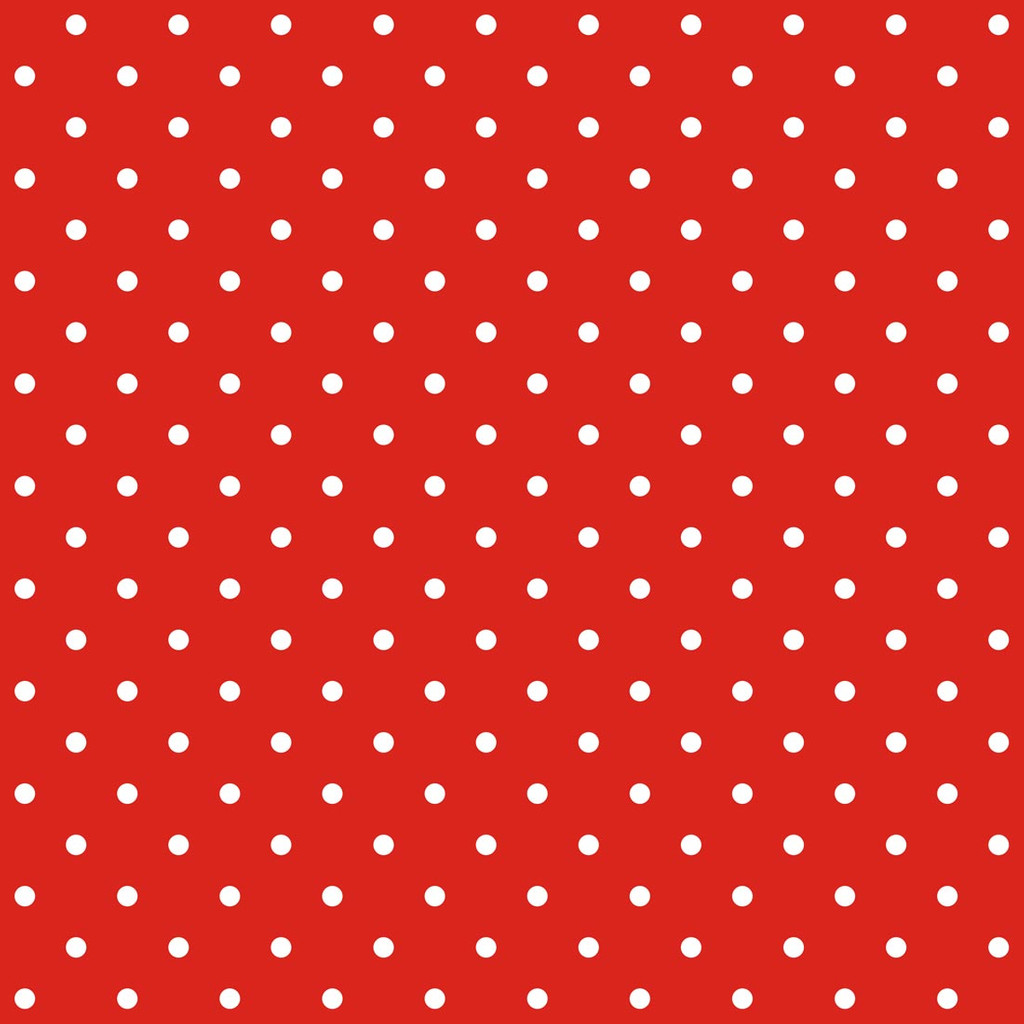 Červená tapeta s drobnými bílými puntíky 2 cm - Dekoori obrázek 1