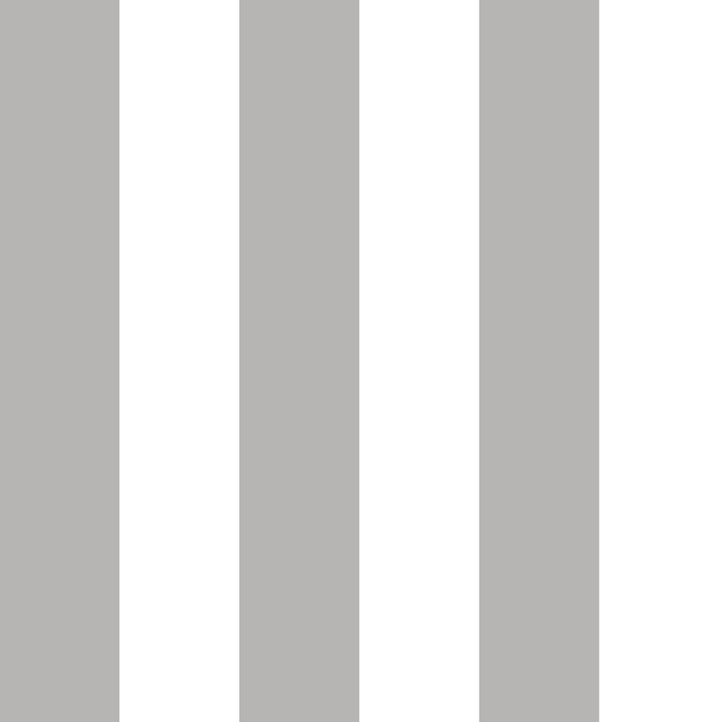 Tapeta se svislými bílo-šedými pruhy šířky 16,6 cm - Dekoori obrázek 1