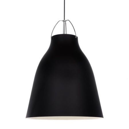 Černá kovová závěsná lampa RAYO, moderní, skandinávská, loftová