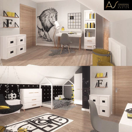 Černá tapeta + bílý křížek (verze černo-bílá)