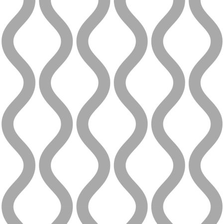 Tapeta bílo-šedá s vertikálním vlnitým vzorem