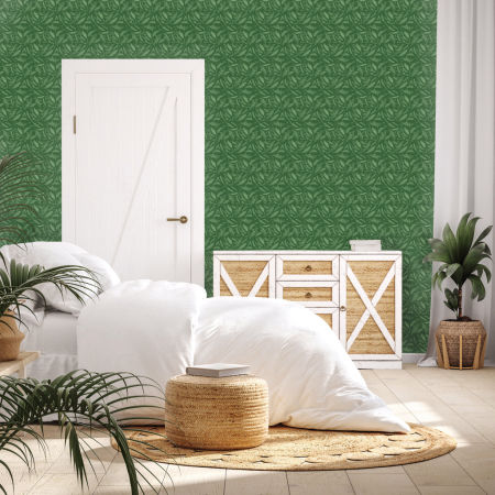 Tapeta na zeď zemědělská - žně, obilné klasy, zelená, příroda