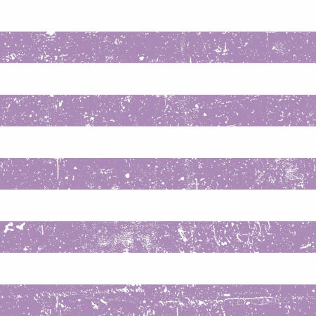 Bílá tapeta s lila horizontálními pruhy, imitace opotřebení